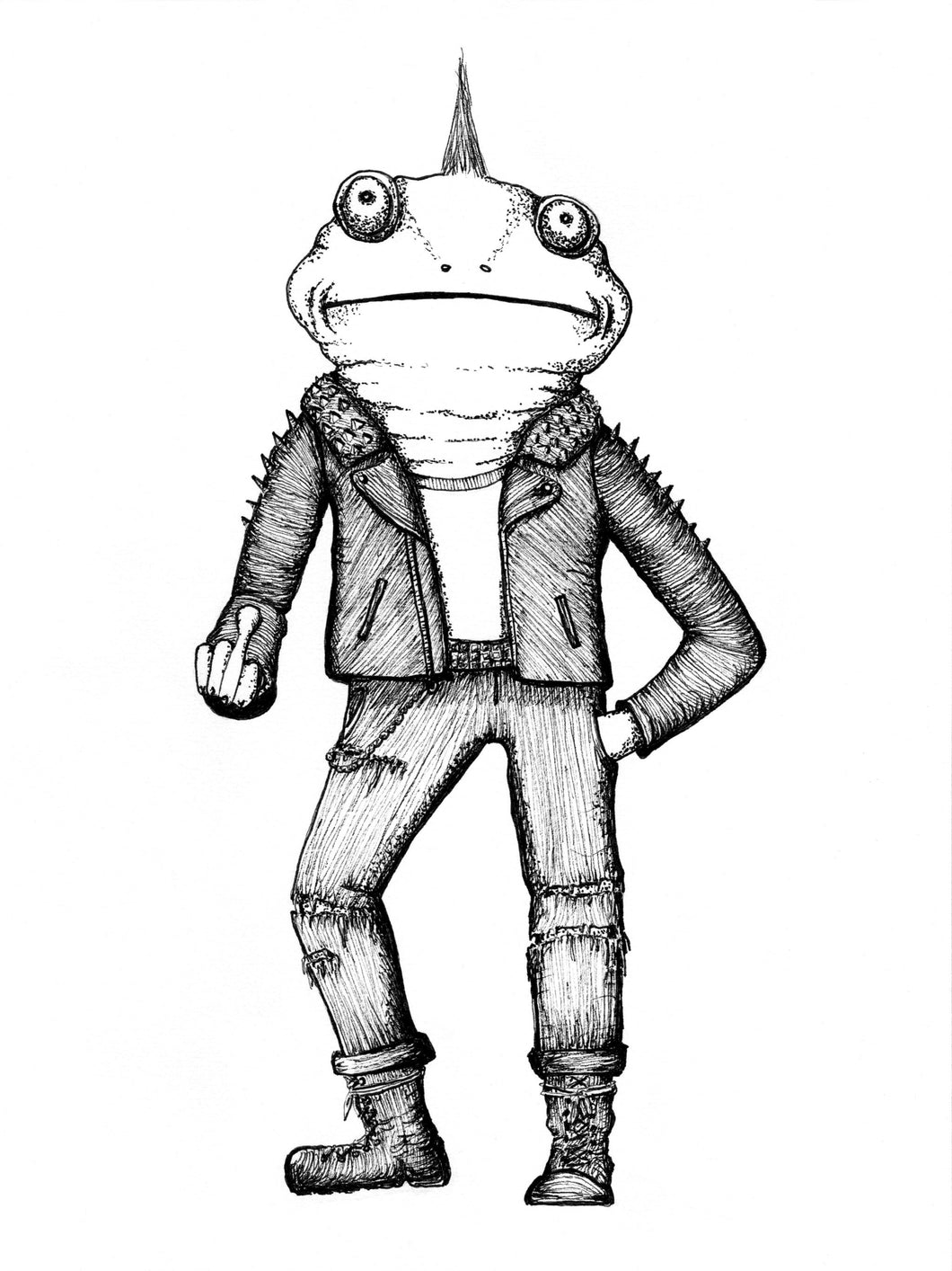 Punk Frog