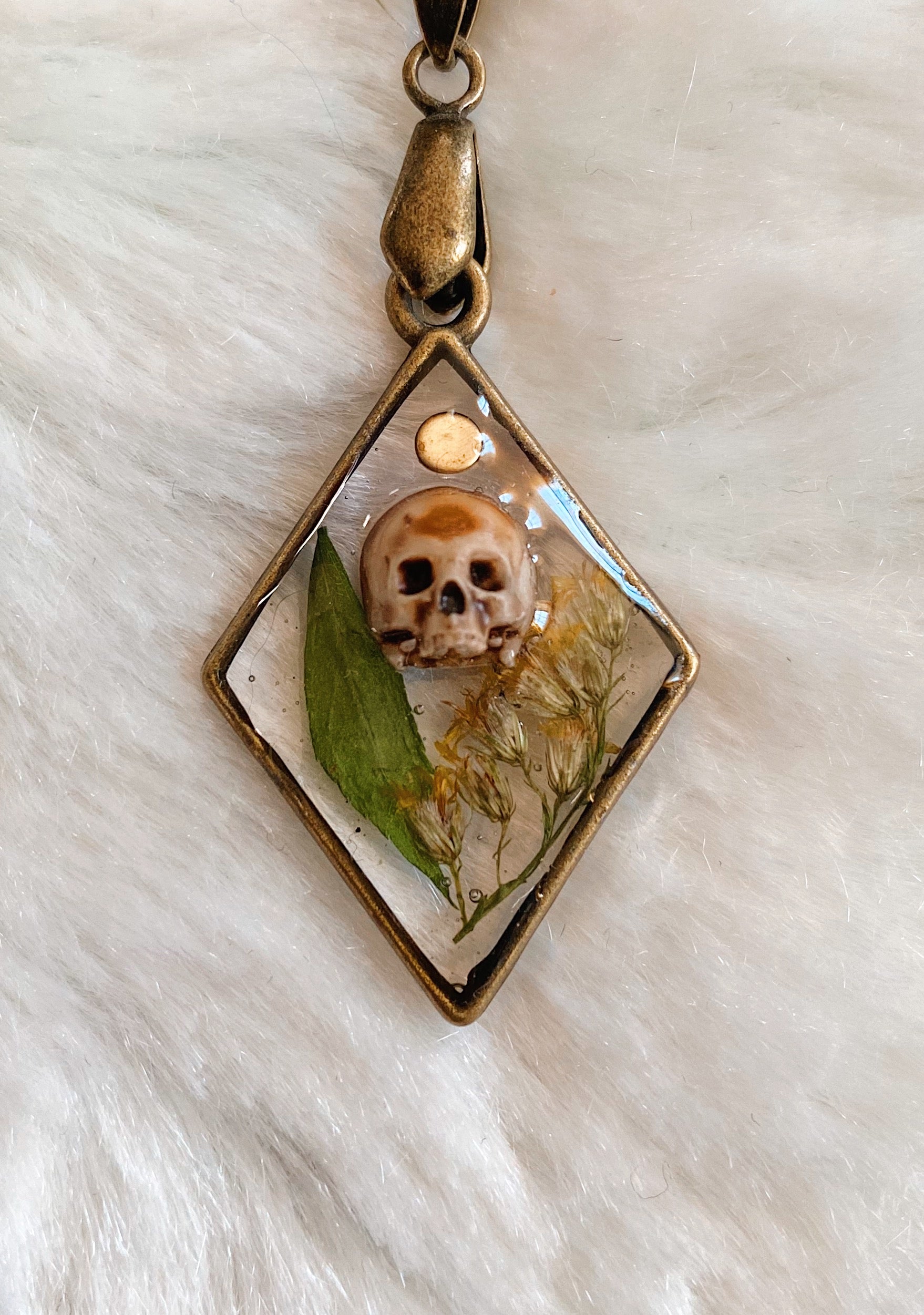 Skull, Moon and Goldernrod